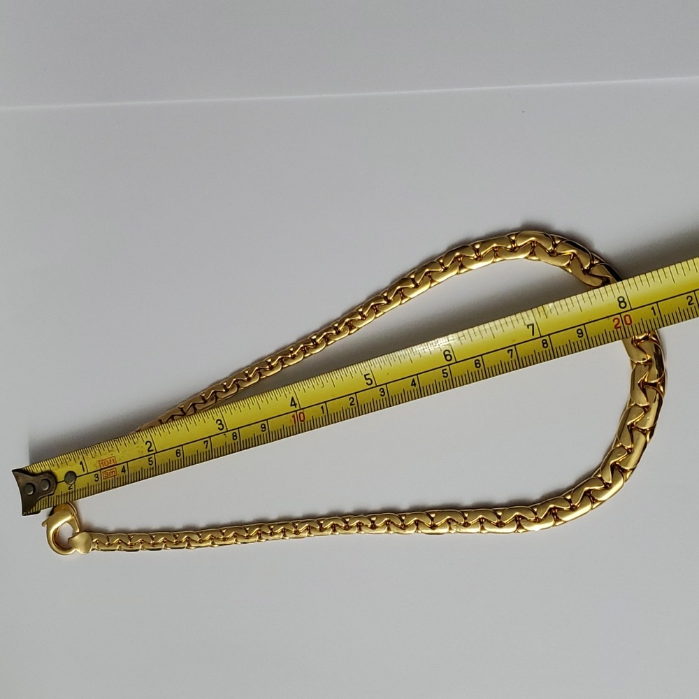 18K Gold Italian Plated Charming Necklace - Picture 6 of 7